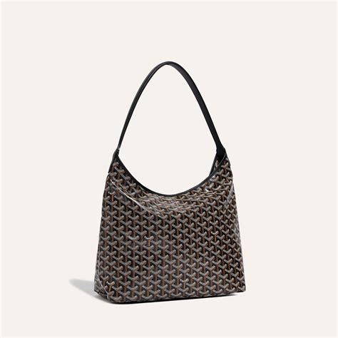 goyard hobo black|goyard bag price original.